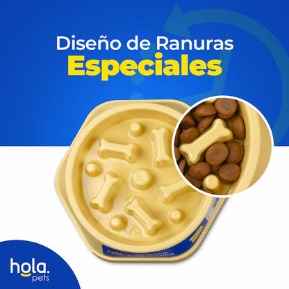 Hola Pets – Comedero Lento Huesitos