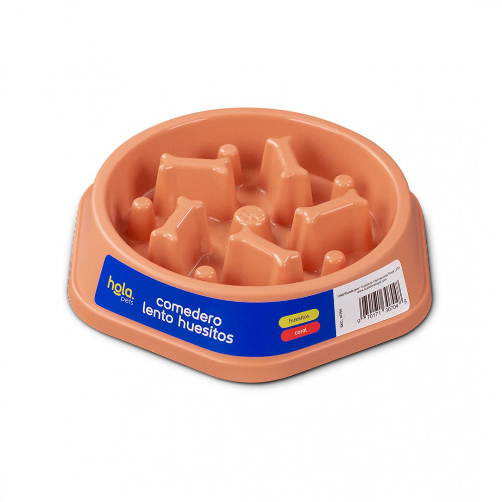 Hola Pets – Comedero Lento Huesitos