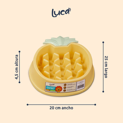 Luca – Comedero Lento Piña
