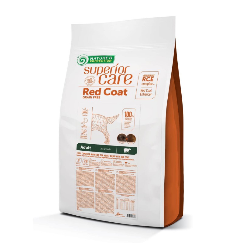 Nature's Protection – Perro Adulto Cordero Pelaje Rojo