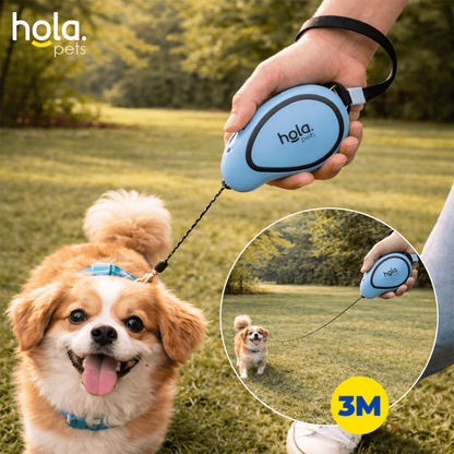 Hola Pets – Correa Retráctil 3 Metros