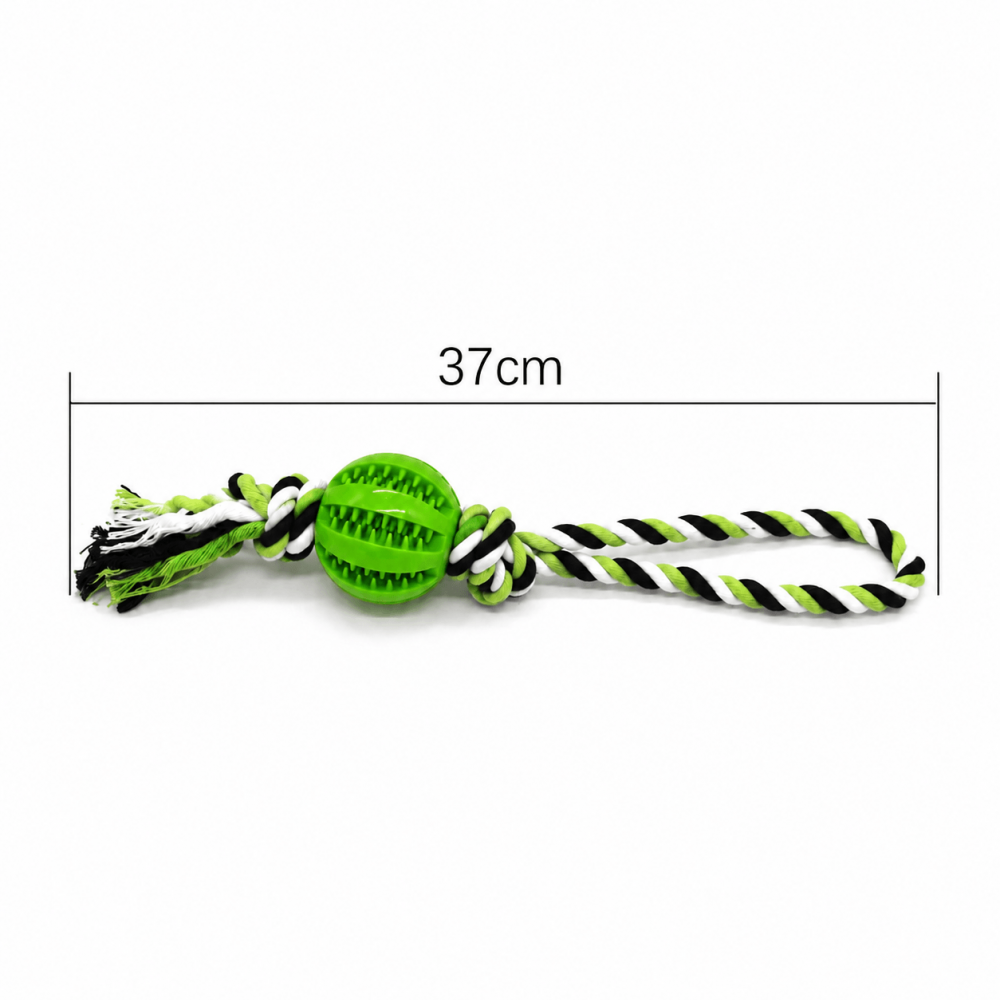 Juguete de Cuerda con Pelota para Perro 37 cm