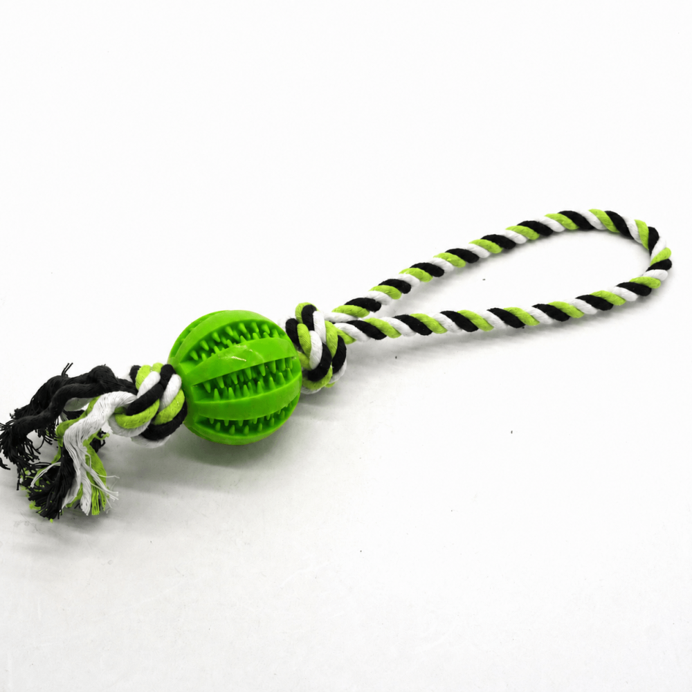 Juguete de Cuerda con Pelota para Perro 37 cm