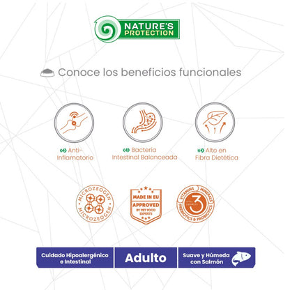 Nature's Protection – Snack Funcional Cuidado Intestinal e Hipoalergénico