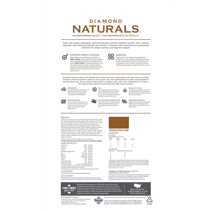 Diamond Naturals Active Cat