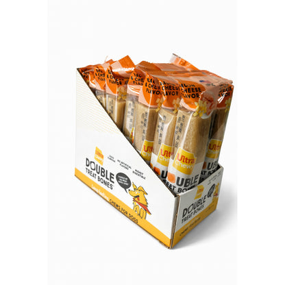 Ultra Chewy – Double Treat Bone Tocino y Queso