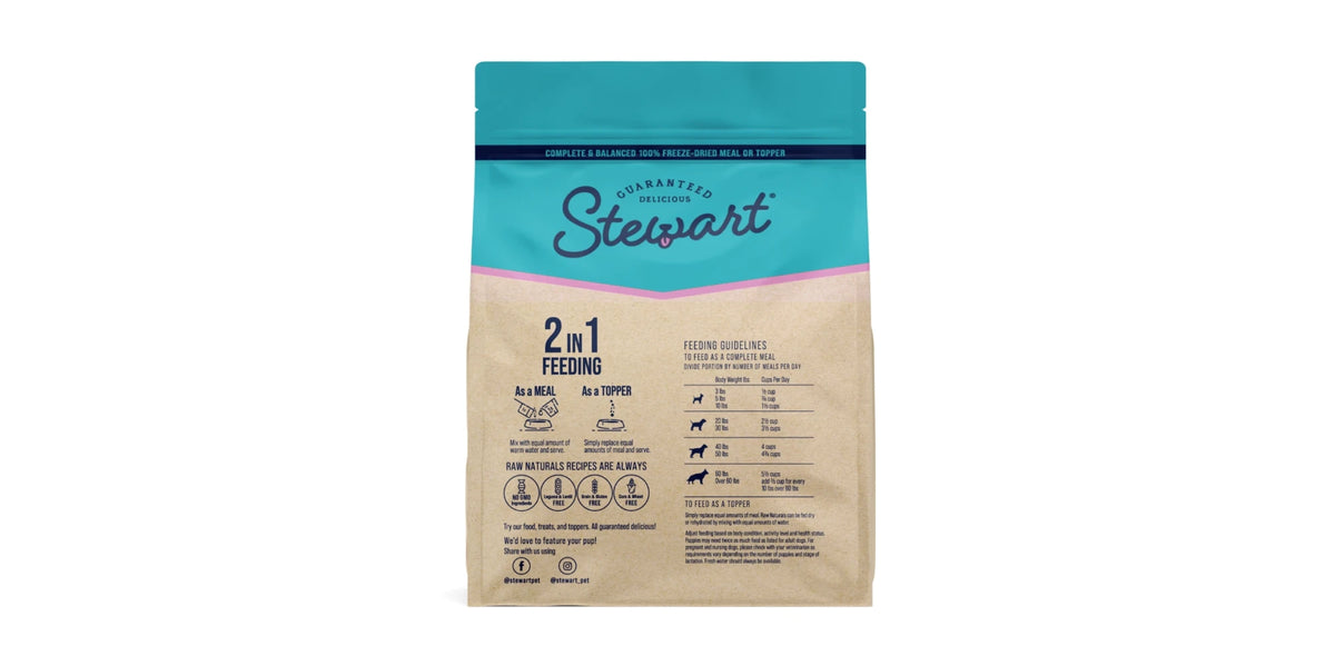 Stewart – Raw Naturals Chicken & Salmon 226.8g