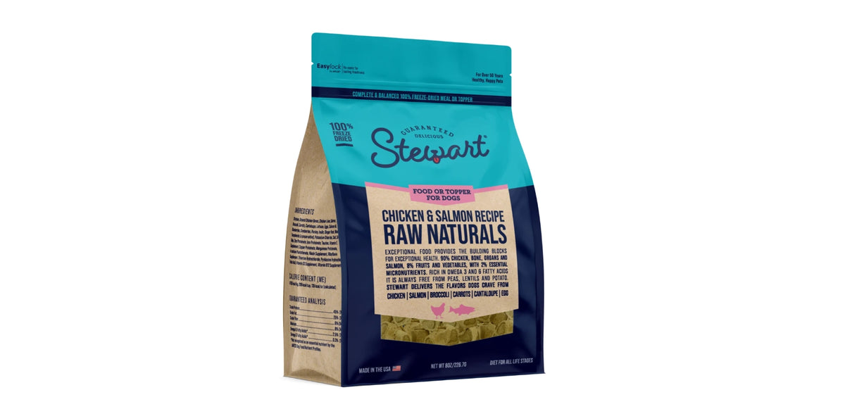 Stewart – Raw Naturals Chicken & Salmon 226.8g