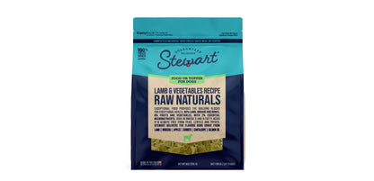 Stewart – Raw Naturals Lamb & Vegetables 226.8g