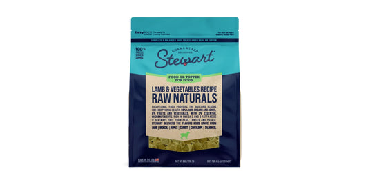 Stewart – Raw Naturals Lamb & Vegetables 226.8g