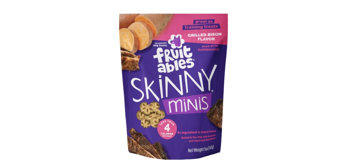Fruitables – Snacks de Bisonte para Entrenamiento 141g