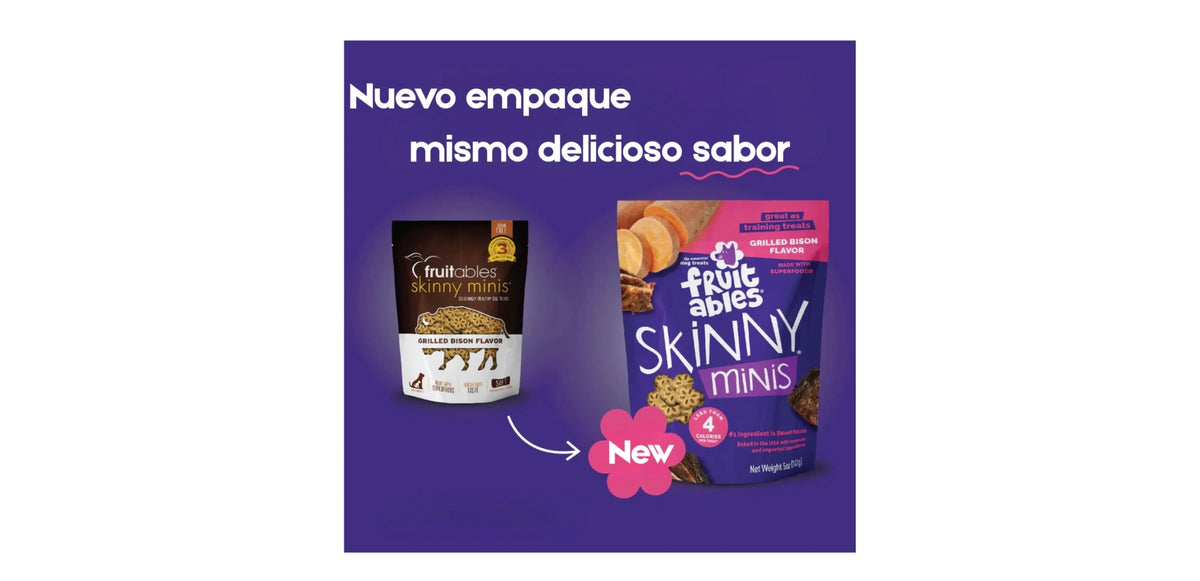 Fruitables – Snacks de Bisonte para Entrenamiento 141g