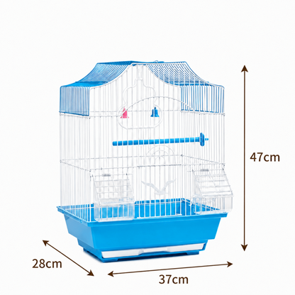 Jaula Clásica para Aves – 37 × 28 × 47 cm