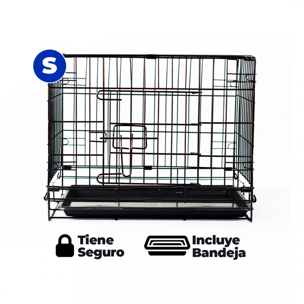 Jaula Metálica Plegable para Perros