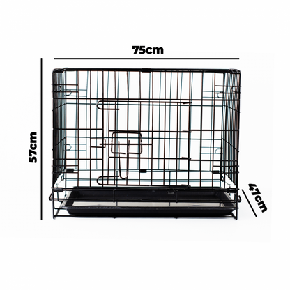 Jaula Metálica Plegable para Perros