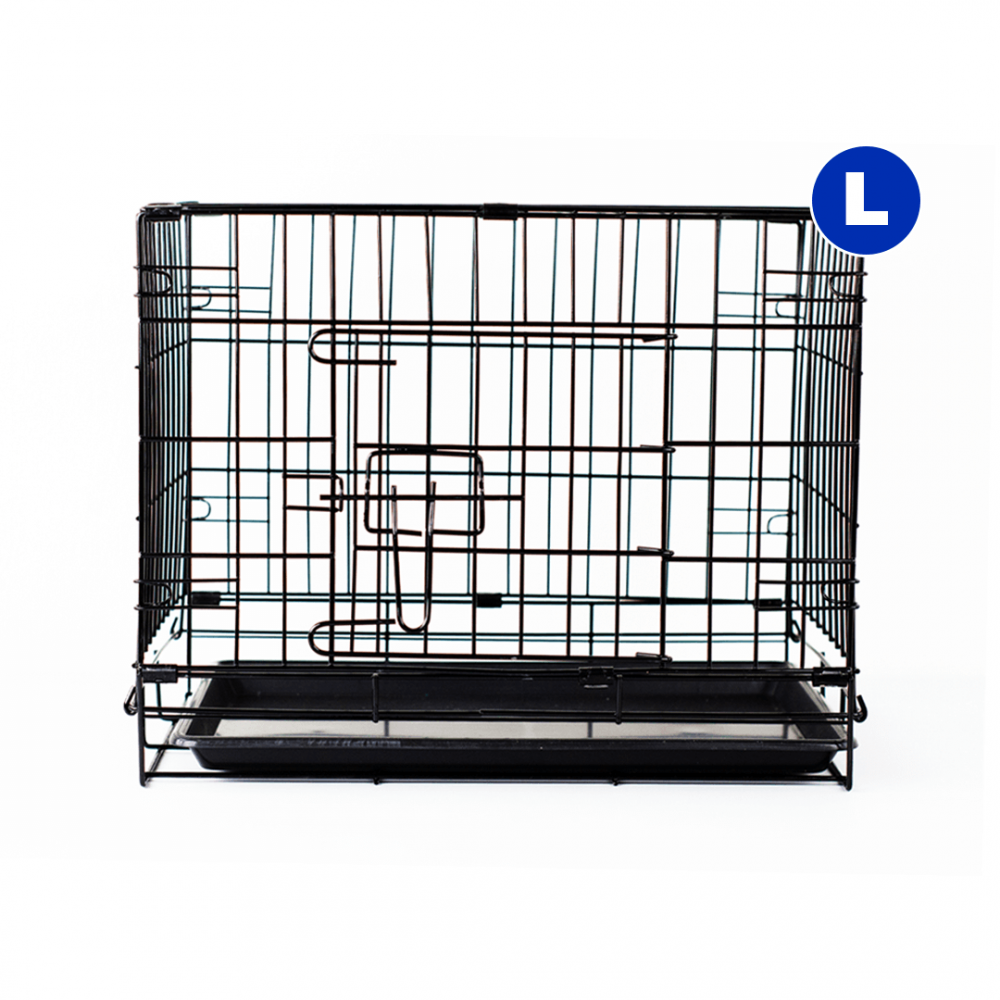 Jaula Metálica Plegable para Perros