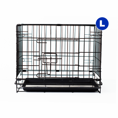 Jaula Metálica Plegable para Perros