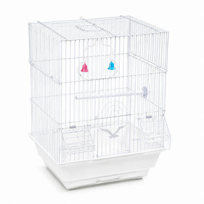 Jaula Rectangular para Aves – 37 × 28 × 47 cm