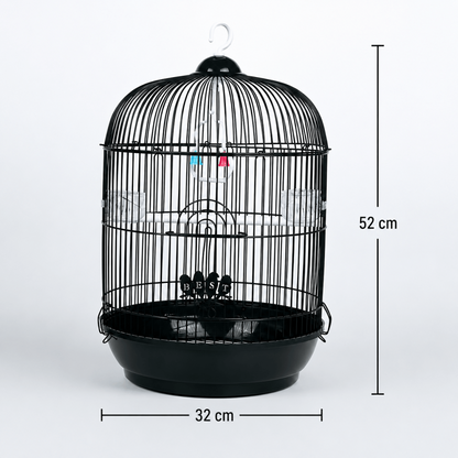 Jaula Redonda para Aves
