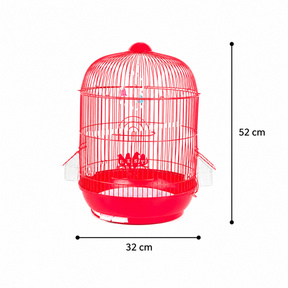 Jaula Redonda para Aves