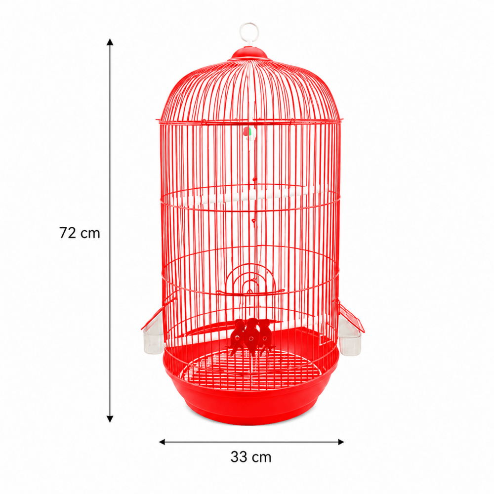 Jaula Redonda para Aves