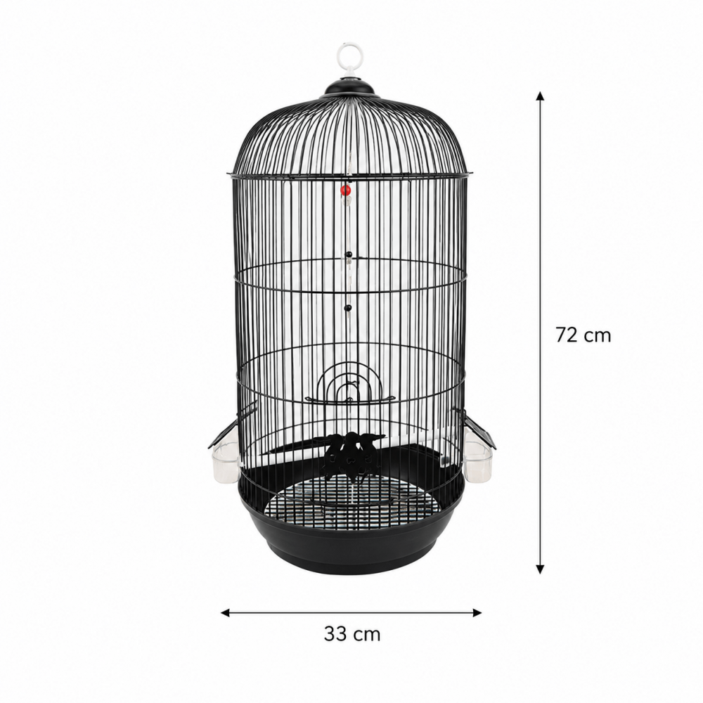 Jaula Redonda para Aves