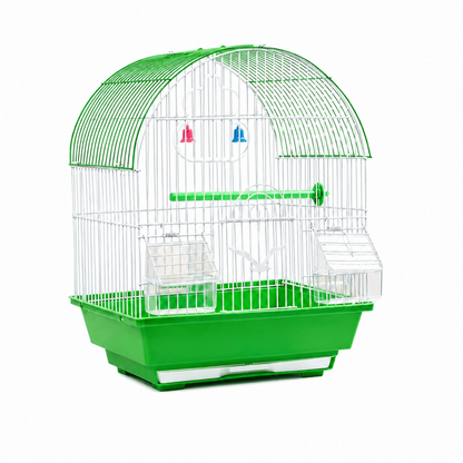 Jaula para Aves Techo Curvo – 37 × 28 × 47 cm