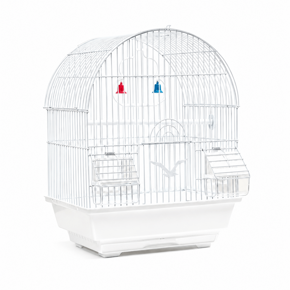 Jaula para Aves Techo Curvo – 37 × 28 × 47 cm