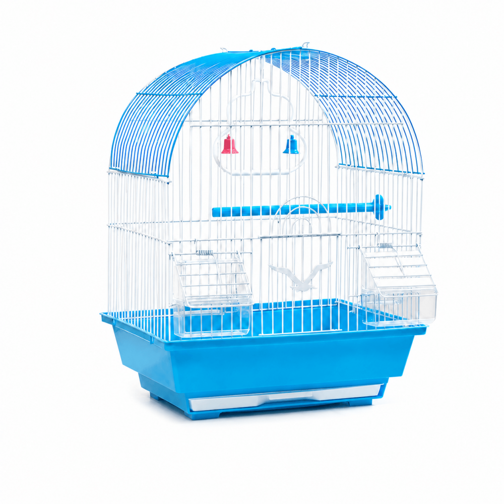 Jaula para Aves Techo Curvo – 37 × 28 × 47 cm