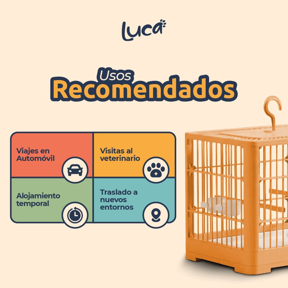Luca – Jaula Transportadora para Aves
