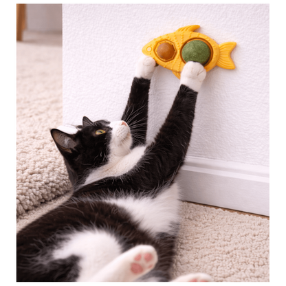 Pez con Catnip y Snack para Lamer