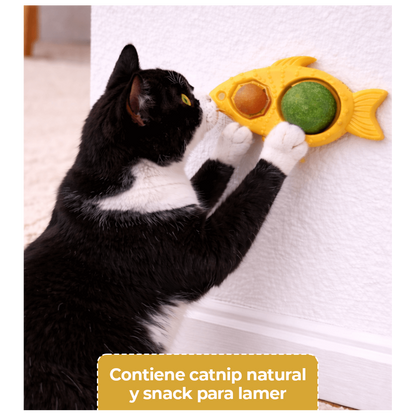 Pez con Catnip y Snack para Lamer