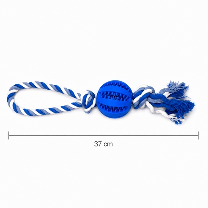 Juguete de Cuerda con Pelota para Perro 37 cm