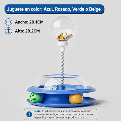 Juguete Interactivo para Gato Nave Espacial