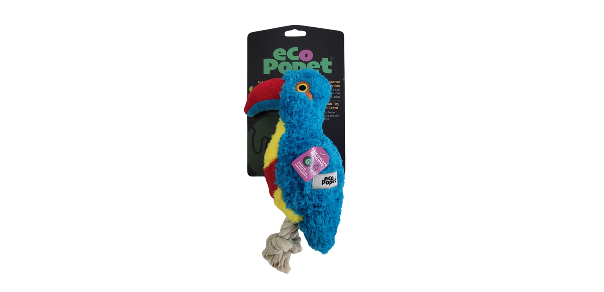 Popet – Eco Tuki Peluche Reciclado con Aroma y Sonido