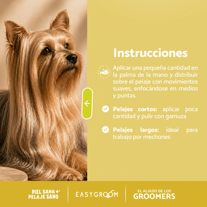 Easygroom – Abrillantador Keratina y Argán 50 ml