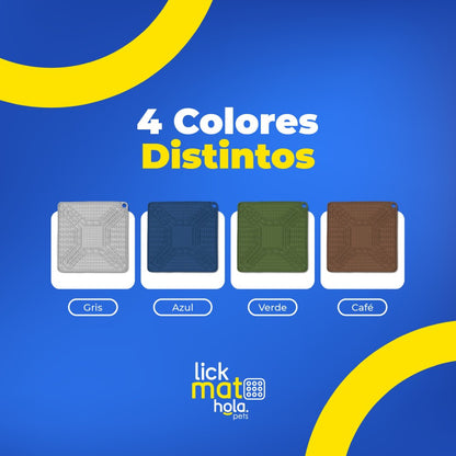Hola Pets – Lick Mat Alfombra para Lamer 20 × 20 cm
