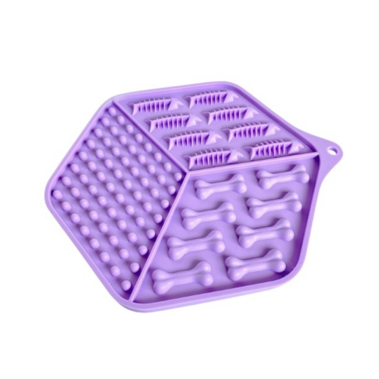 Licking Pad de 3 tipos de relieve