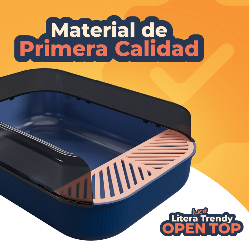 Luca – Litera Trendy Open Top con Filtro de Arena