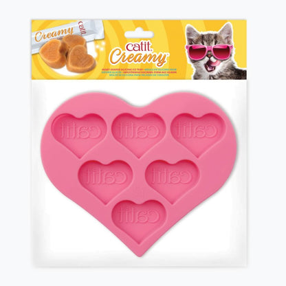 Catit – Molde de Silicona para Helados de Gato Corazón