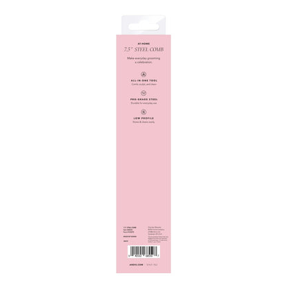 Andis – Peineta de Acero Doble 7,5 Pulgadas