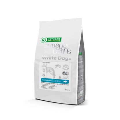 Nature's Protection – Perro Todas las Etapas Pelaje Blanco