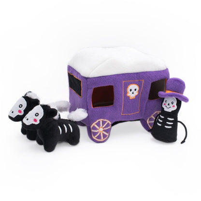 ZippyPaws – Burrow Carruaje Embrujado de Halloween