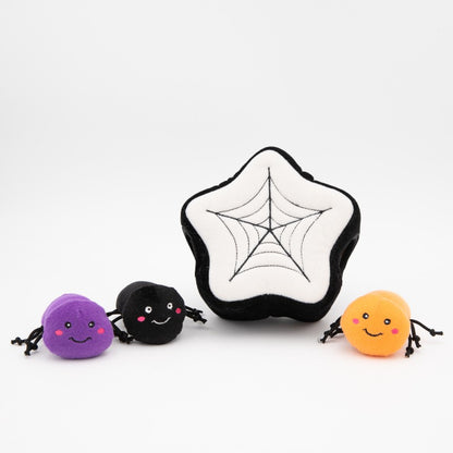 ZippyPaws – Burrow Telaraña de Halloween