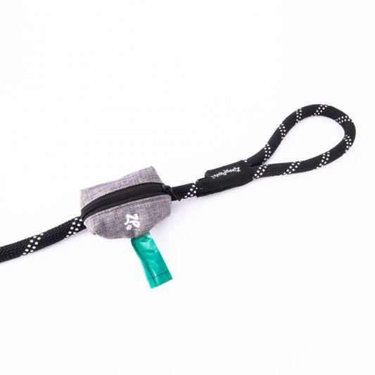 ZippyPaws – Porta Bolsas para Correa Gris