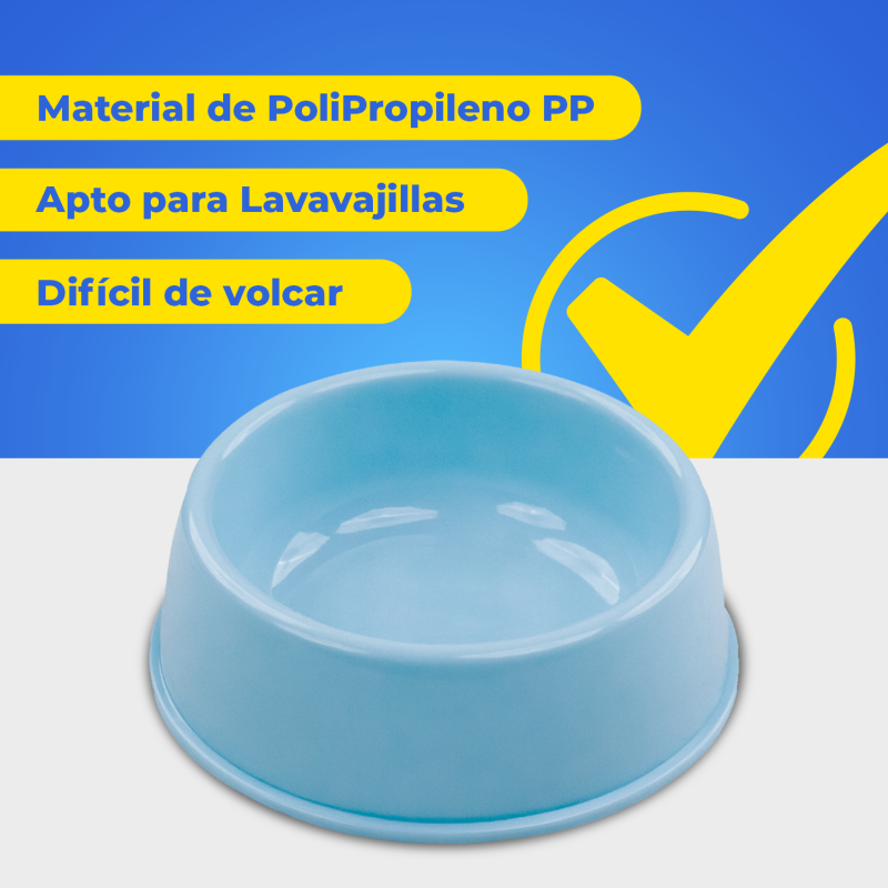 Hola Pets – Plato Circular Clásico
