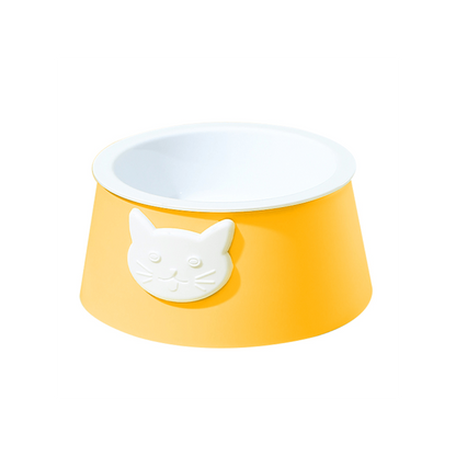 Plato para Gato con Carita en Relieve