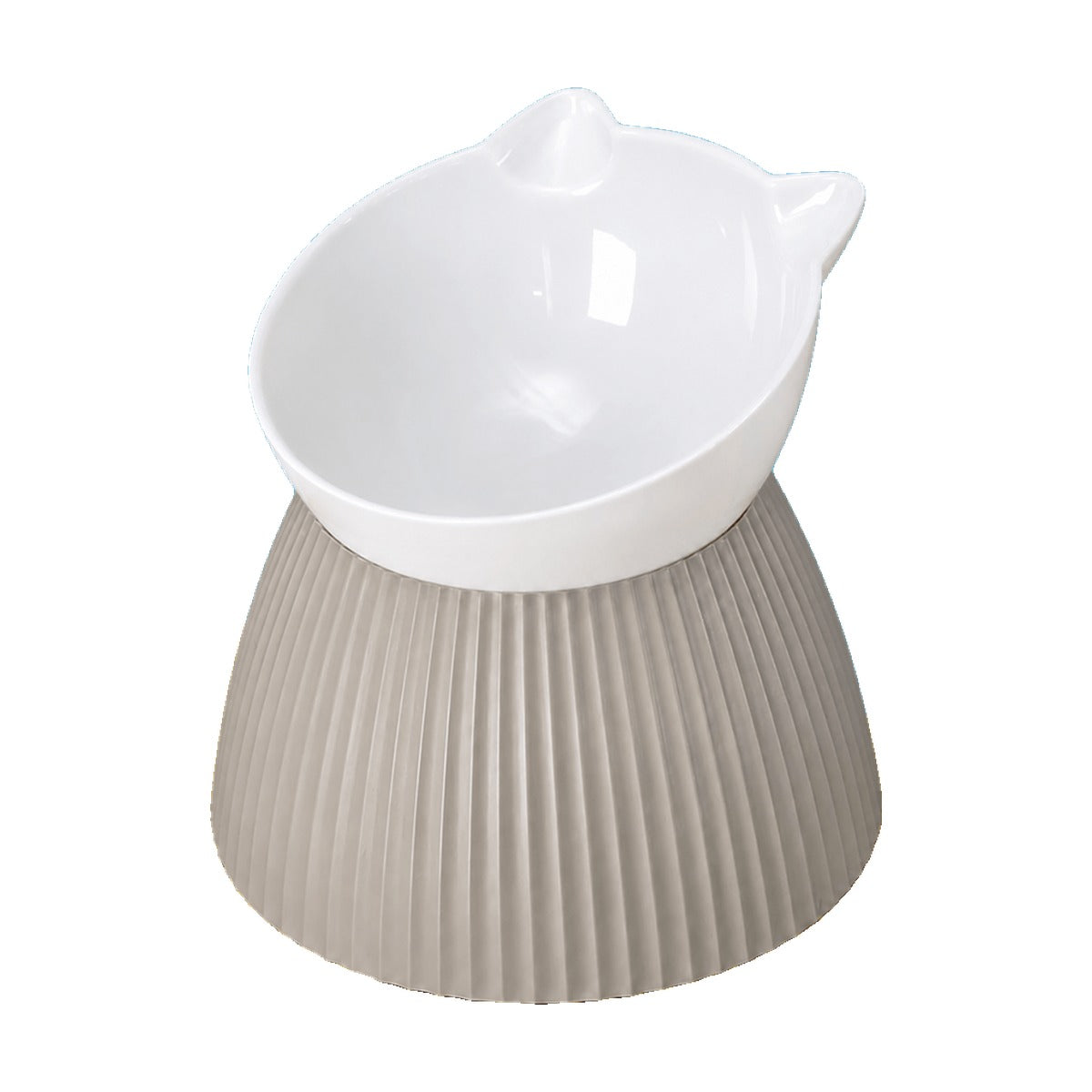 Plato Elevado para Gato con Orejitas