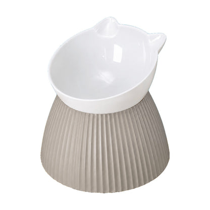 Plato Elevado para Gato con Orejitas