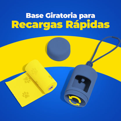 Hola Pets – Porta Bolsas para Desechos con Rollo